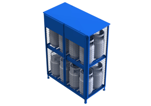 16-Cylinder Propane Cage