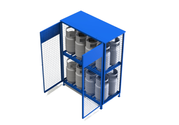 16-Cylinder Propane Cage