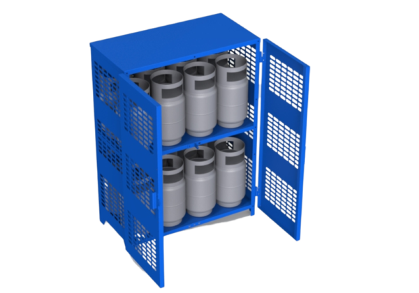 16-Cylinder Sheet Cage