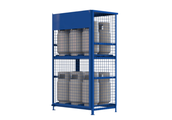 12-Cylinder Propane Cage